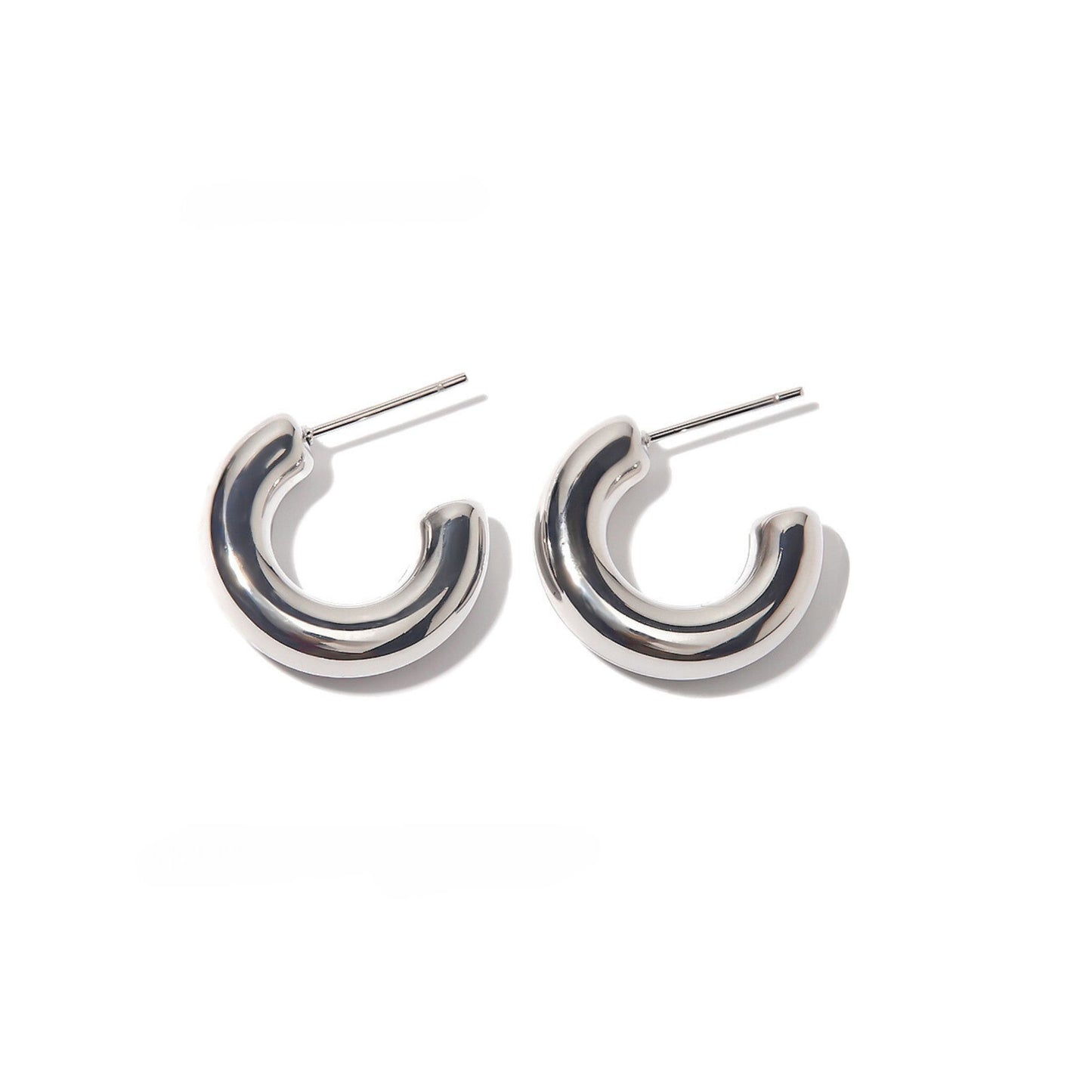 Chubby C Stud Earrings