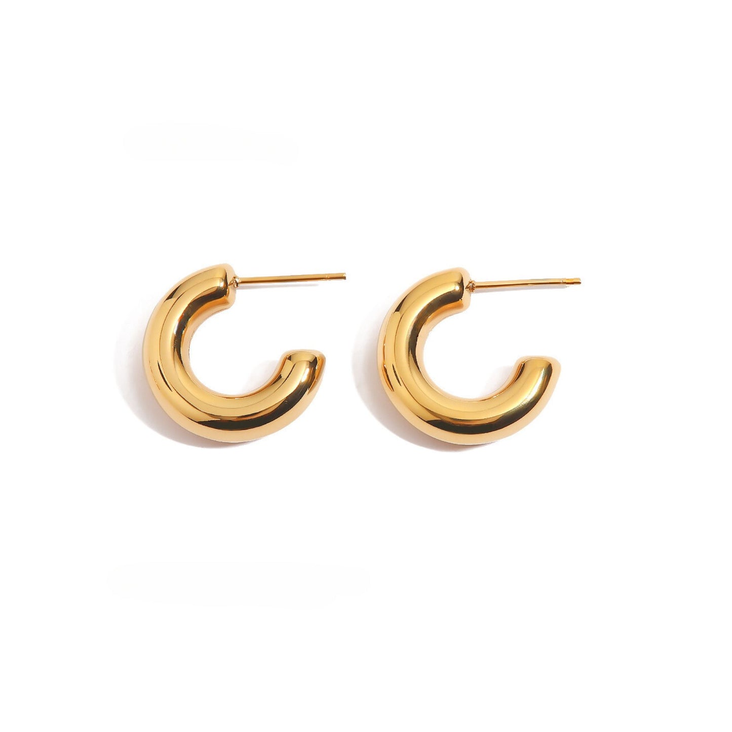 Chubby C Stud Earrings