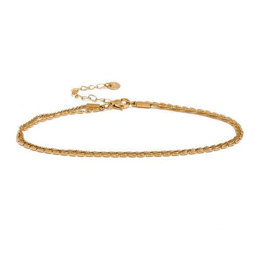 Twin Strand Anklet
