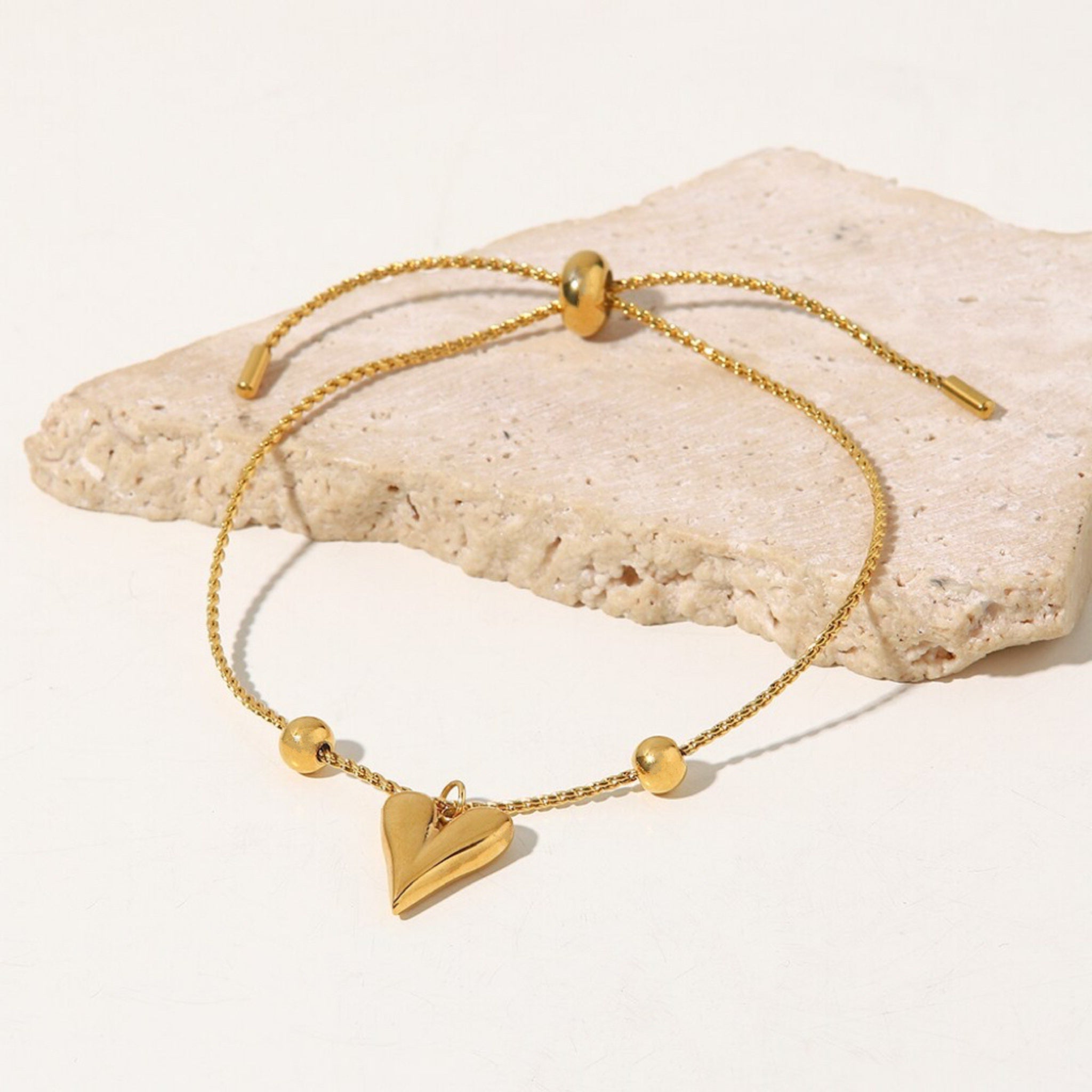 Heartbeat hot sale bracelet gold