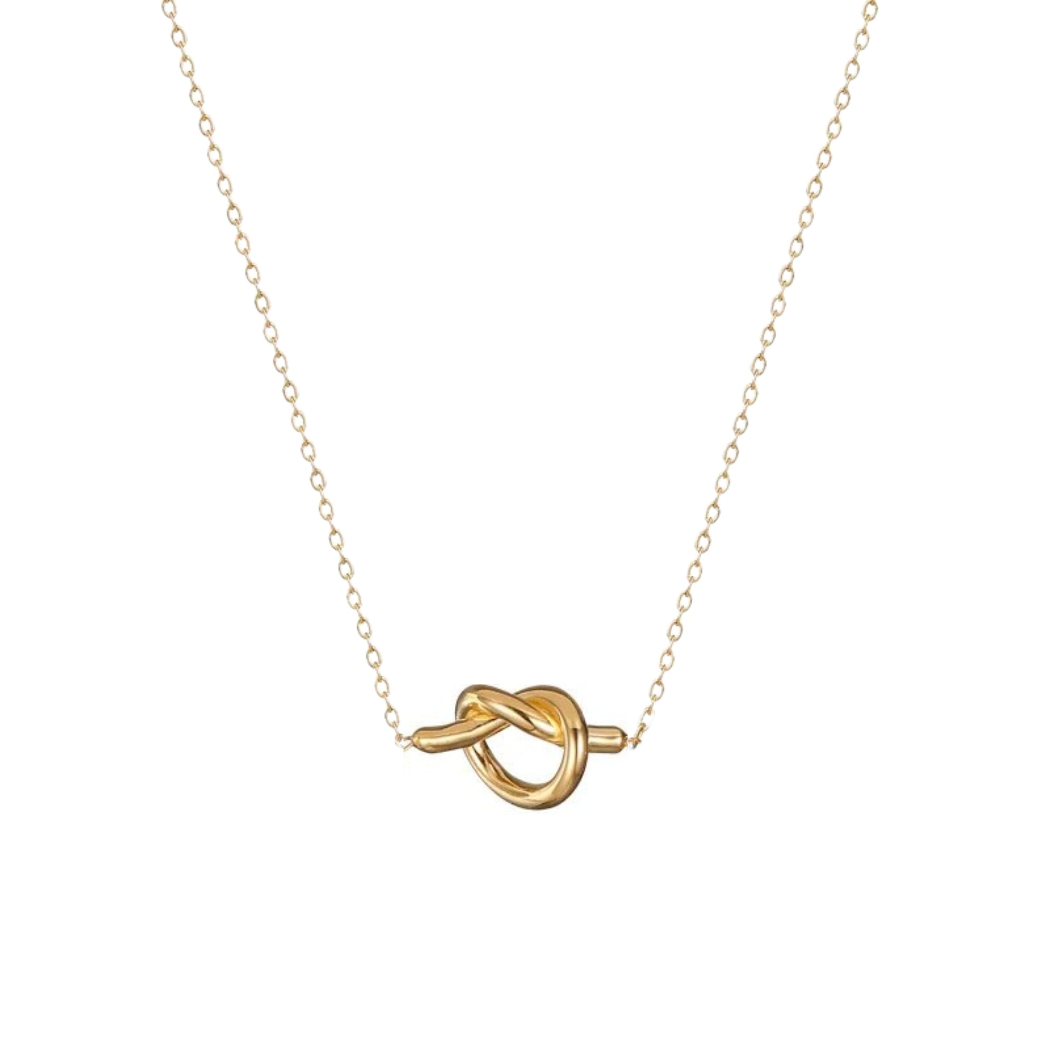 Infinity love sale knot necklace