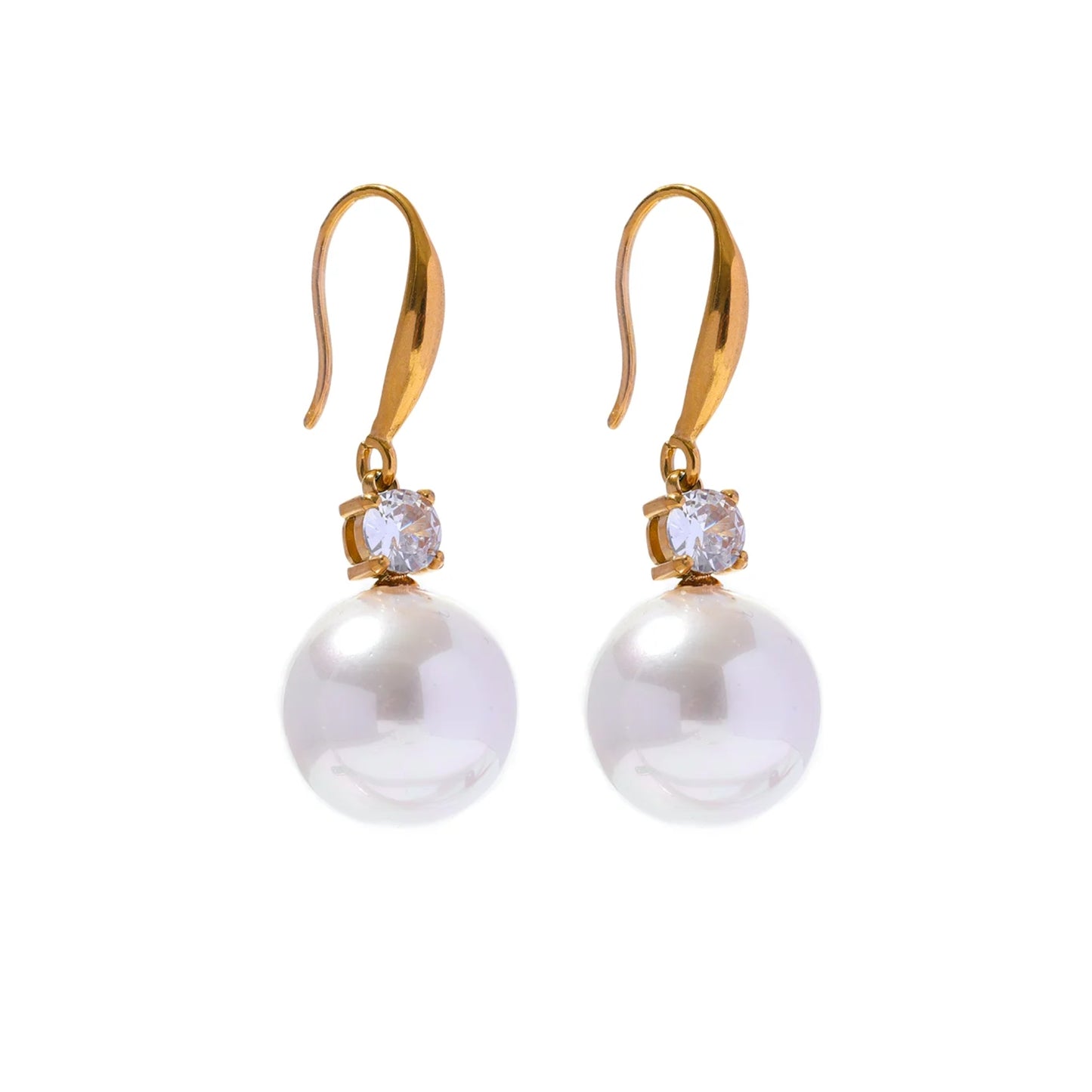 Solo Pearl Drop Earrings