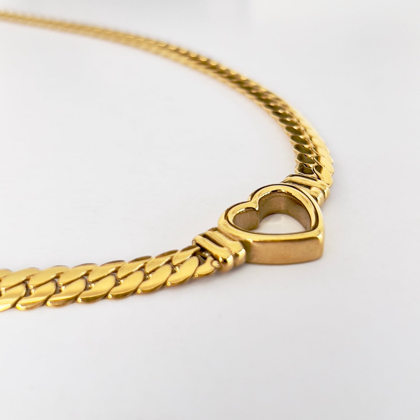 18K Gold Plated Stainless Steel Hypoallergenic Waterproof Tarnish Free Fill Me With Love Necklaces The Aura